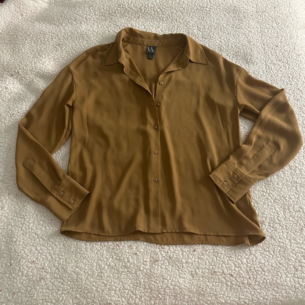 Worthington Button Up Blouse